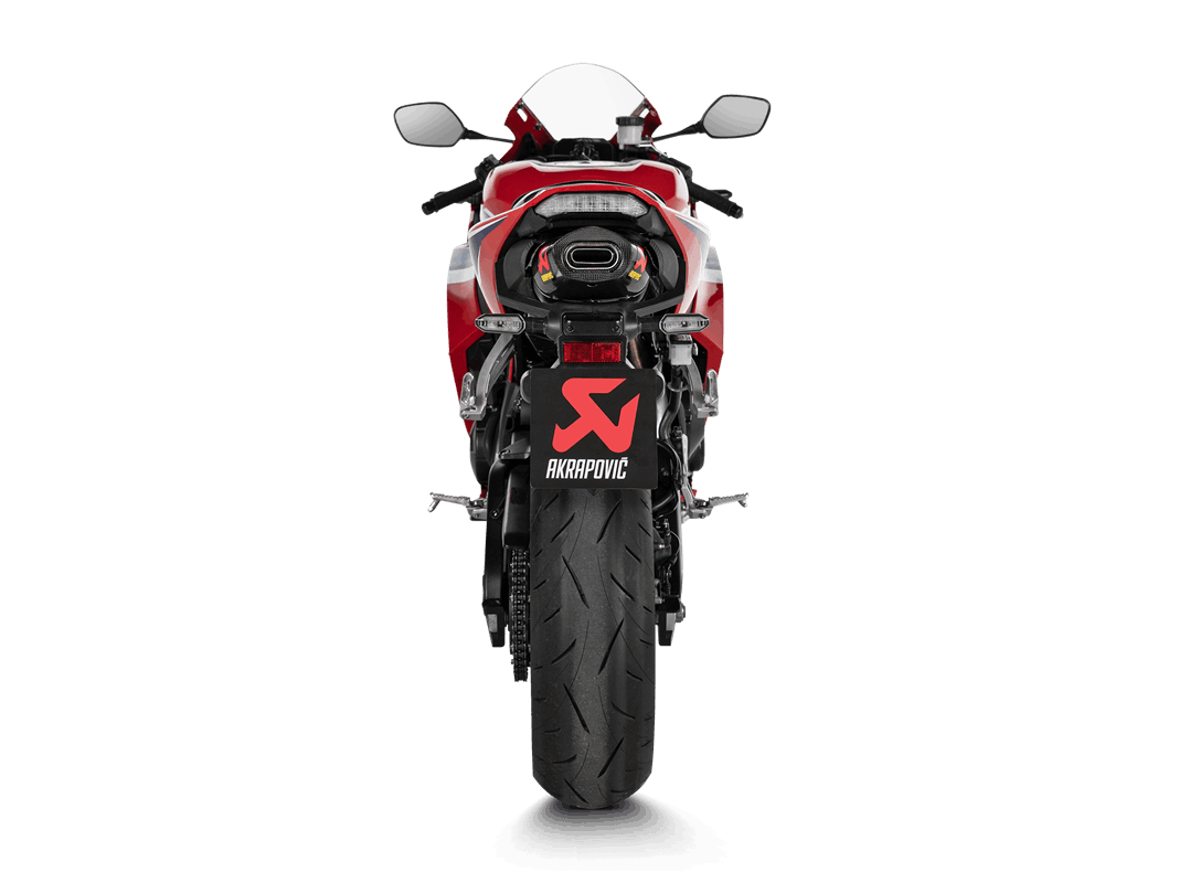 Sistema de Escape Akrapovic Slip-On Line (Titanio) para Honda CBR600RR 2024-2025 y 2013-2018