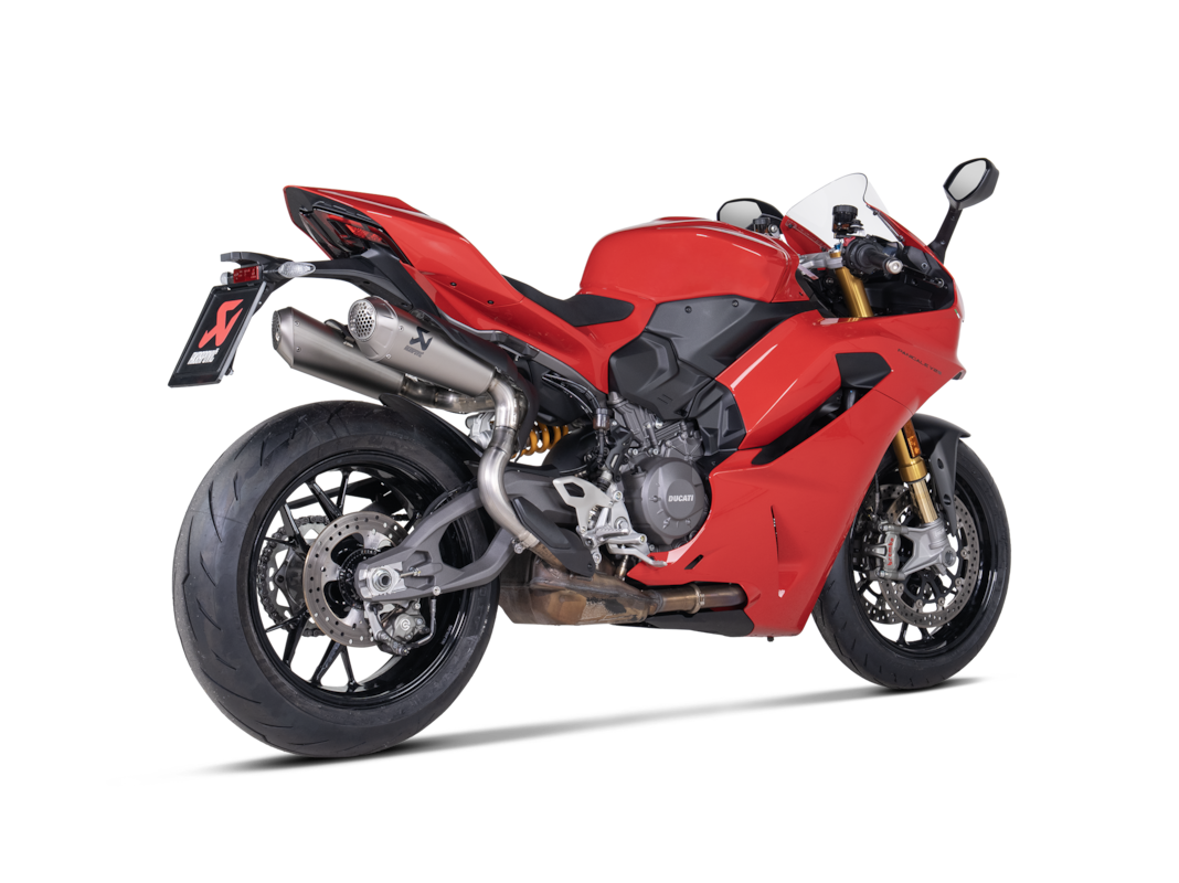 Akrapovic Slip-On Line (Titanium) Escape para Ducati Panigale V2, Streetfighter V2 Año del modelo 2025-