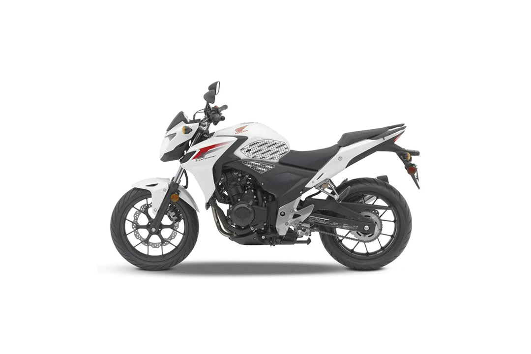 Almohadillas de tracción Stompgrip negras, para Honda CB400F / CB500F / CBR500R, 2013-2015