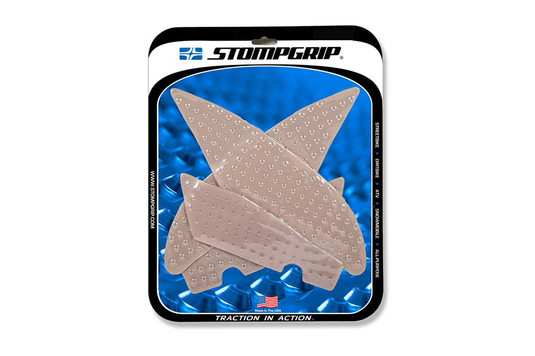 Stompgrip transparente, Volcano, para Yamaha YZF-R6, 2017-2025