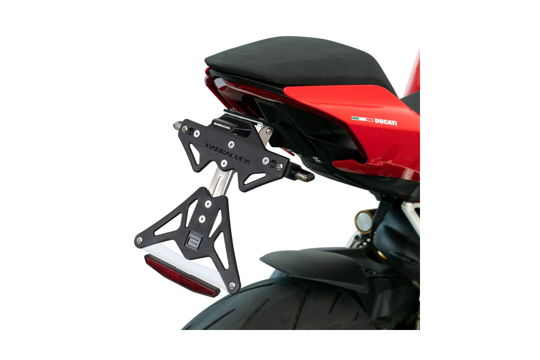 Soporte de matrícula Barracuda para Ducati Streetfighter V4 /V2 Panigale V4 / V2 2020-