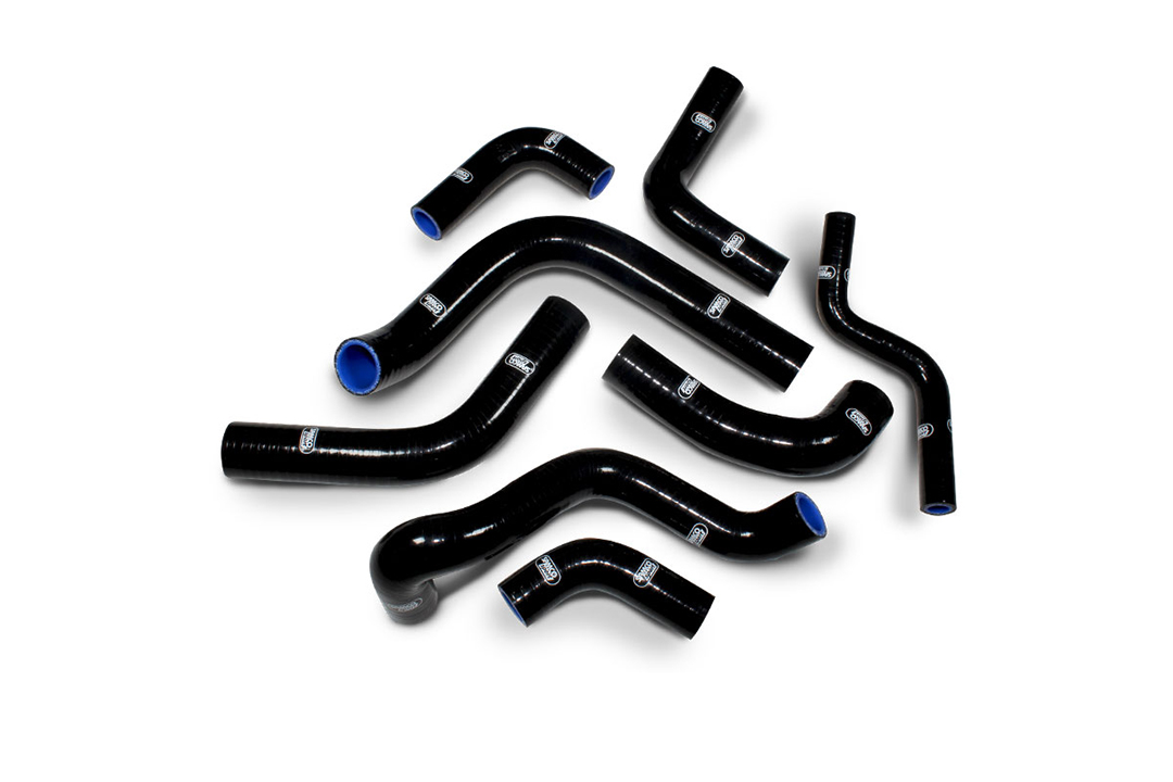 Kit de mangueras de silicona SAMCO SPORT negro para Ducati 996R Testastretta 998R Testastretta año de modelo 2001-2002