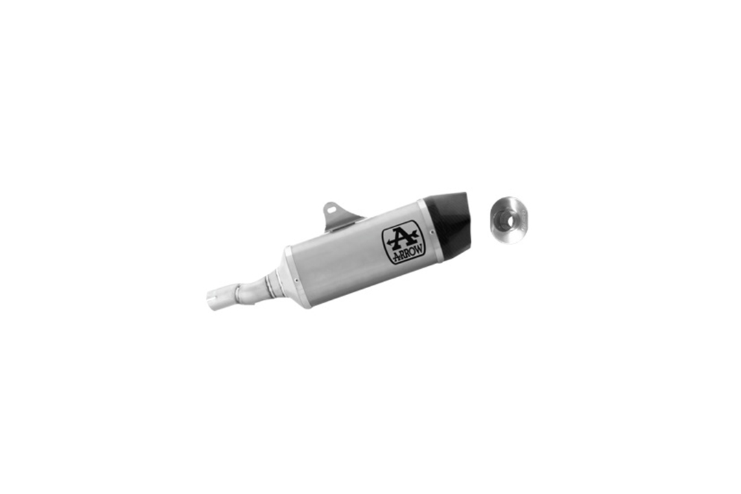 Escape ARROW INDY RACE para Honda Forza 750 2021-, Titanio (formato corto)