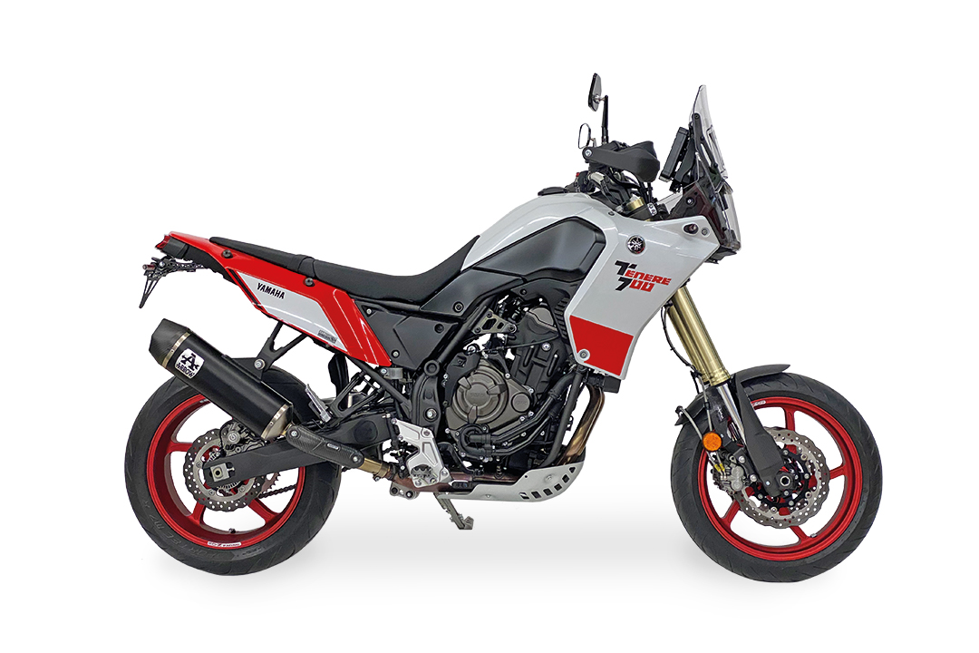 OZ Piega Kit de conversion llantas 17" forjadas en aluminio Yamaha Tenere 700, rojo mate, a partir de 2019
