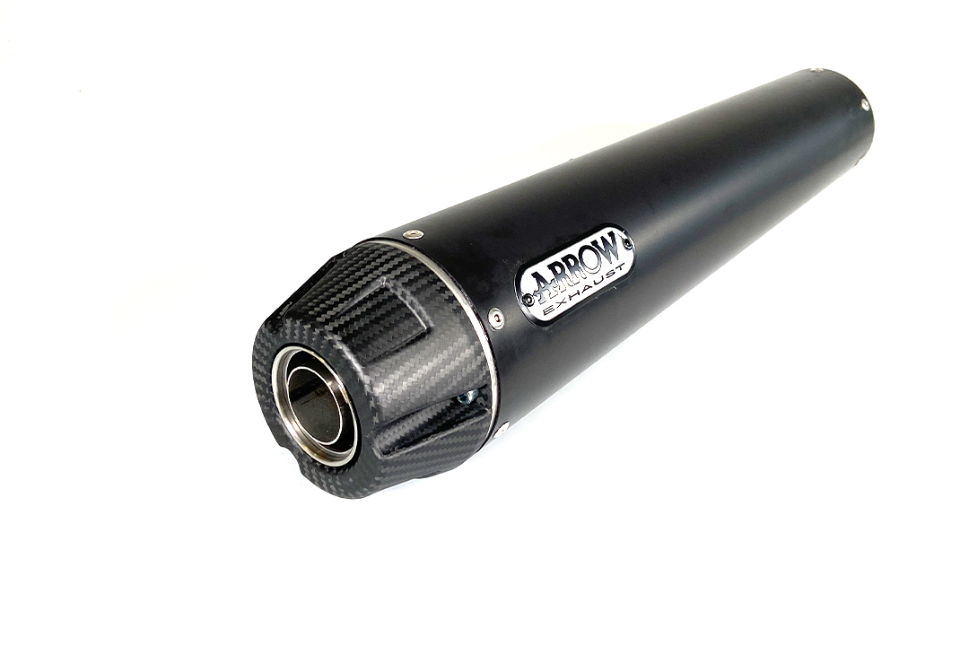 Sistema de escape completo ARROW REBEL para Kawasaki Vulcan S650 2014-2016, acero inoxidable