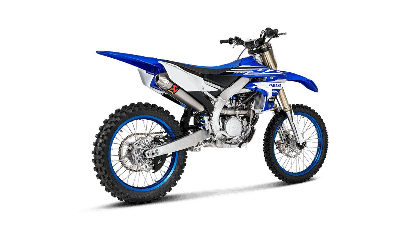 Sistema completo Akrapovic Evolution Line de titanio para Yamaha YZ250F 2019-
