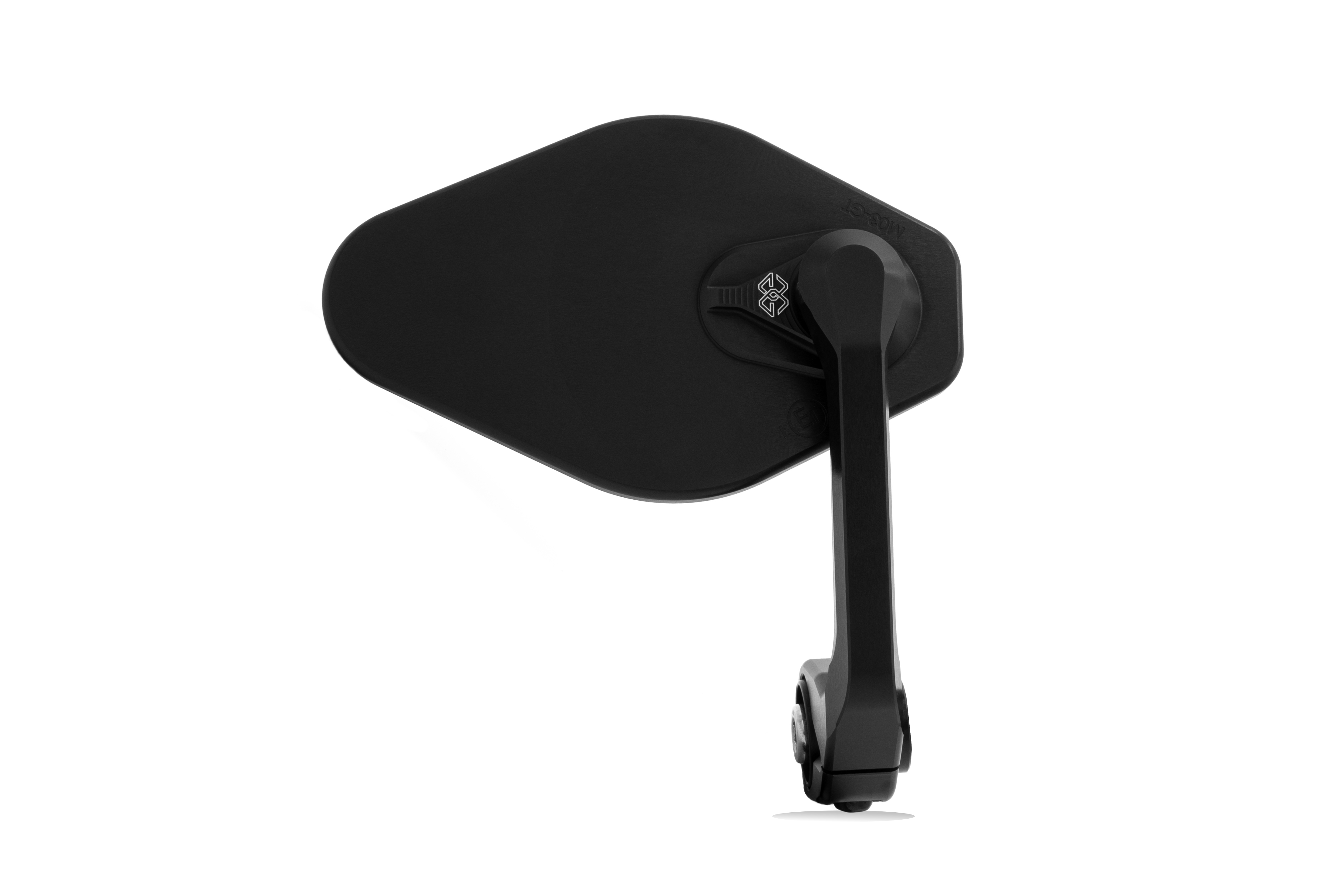 Espejo de extremo de manillar Gilles STRATOS simétrico, negro