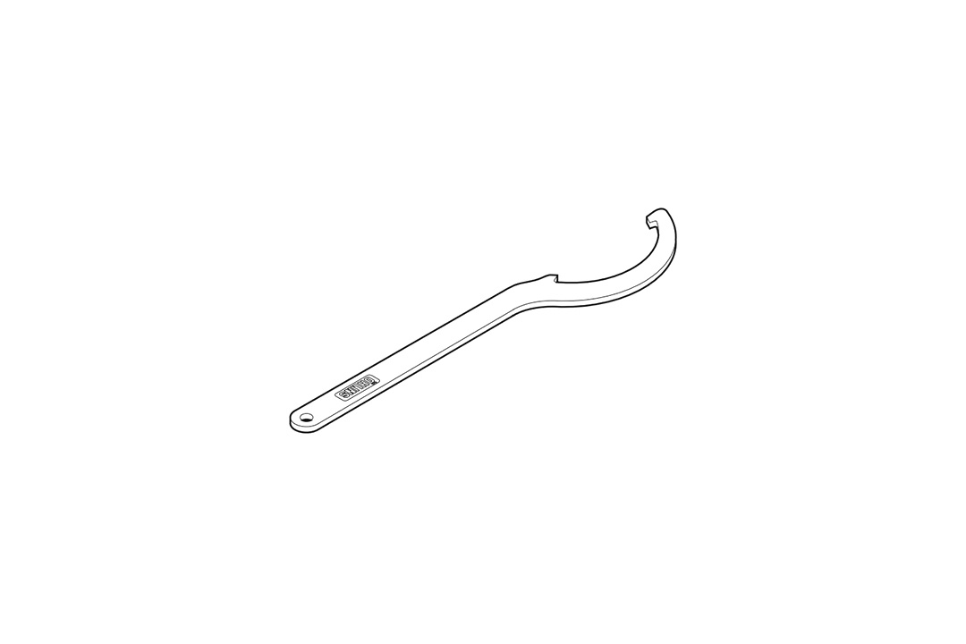 Öhlins llave para tuercas ranuradas