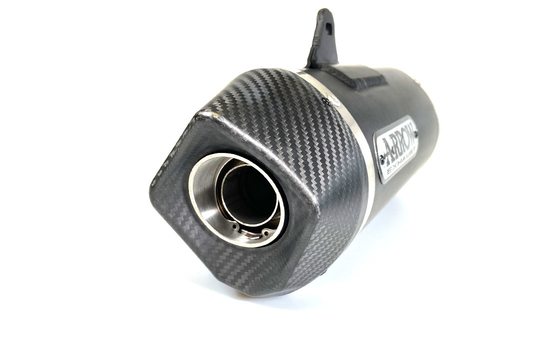ARROW Escape RACE TECH negro para KTM 1290 Superduke 2014- / Super Duke GT 2017-2021