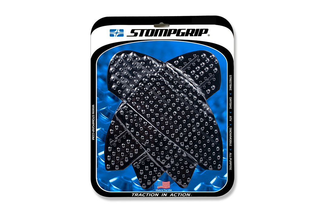 Stompgrip depósito de gasolina Pad negro, Volcano, Kit depósito de gasolina Streetbike - Lados depósito de gasolina, para Yamaha YZF-R7 RM39 EURO5 año de fabricación 2022-