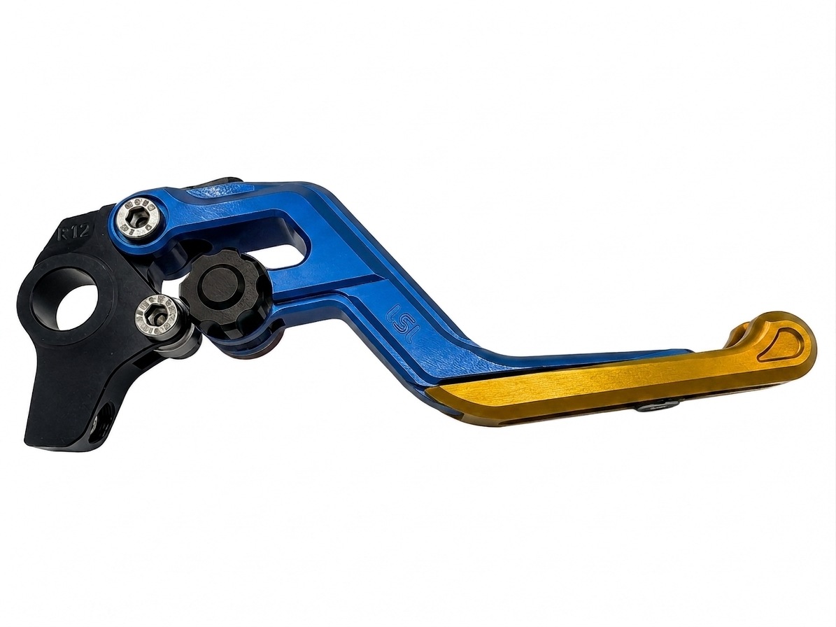 LSL ERGONIA Maneta de freno R49R Azul/Negro/Oro