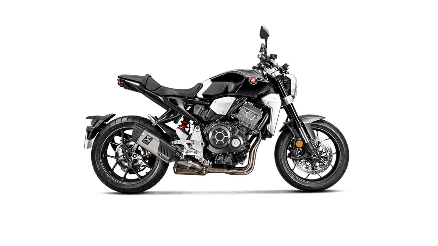 Línea Slip-On Akrapovic (Titanio) para Honda CB1000R a partir de 2018-