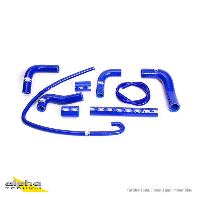 Kit de mangueras de silicona SAMCO SPORT azul para Ducati Monster S4RS año de modelo 2006-2009