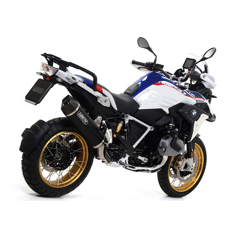 ARROW Escape MAXI RACE TECH para BMW R1200GS / R1250GS 2013- de aluminio, negro