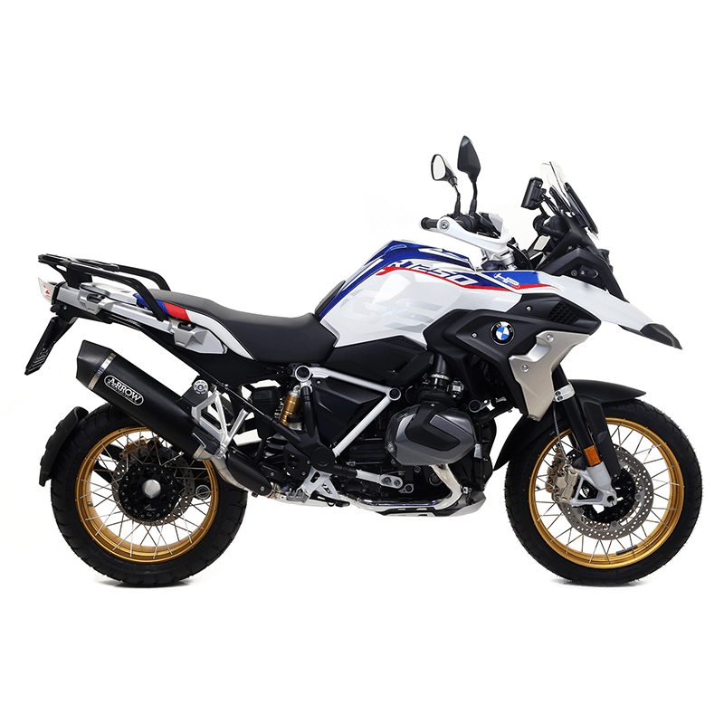 ARROW Escape MAXI RACE TECH para BMW R1200GS / R1250GS 2013- de aluminio, negro
