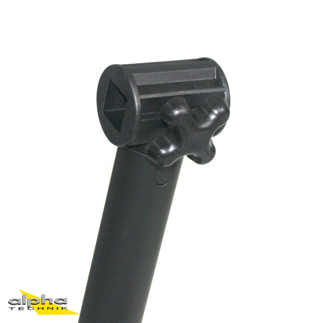 alpha Technik Caballete de Montaje anterior, delanteroe Bajo con Adaptadores Cónicos