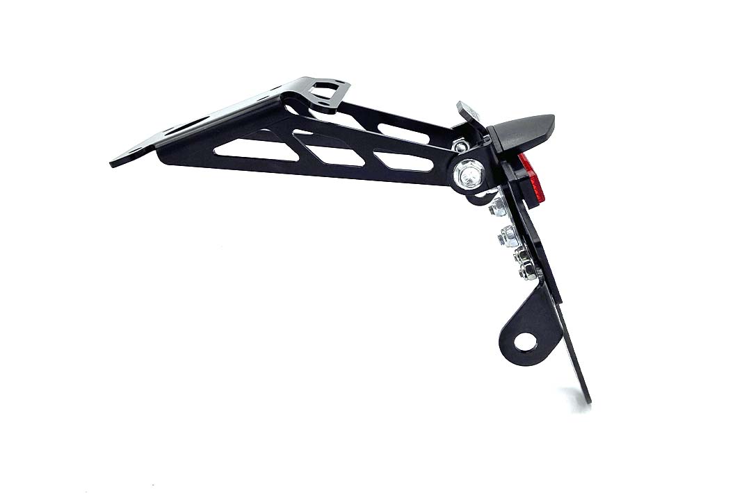Soporte de matrícula alpha Technik para KTM 790 Duke, año del modelo 2018 - 2020, y 890 Duke, año del modelo 2021-, Tipo KTM 790 Duke
