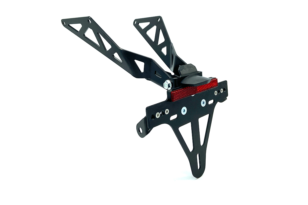 Soporte de matrícula alpha Technik para Honda CB650R / CBR650R / CB 1000 Hornet, a partir del año de modelo 2021