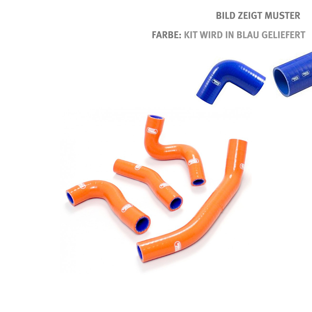 Kit de mangueras de silicona SAMCO SPORT azul para KTM 390 Adventure 390 RC, años de modelo 2020-2024