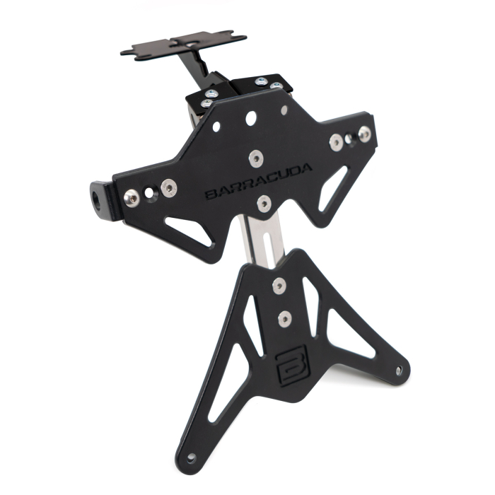 Soporte de matrícula Barracuda para Yamaha MT07 Año de modelo 2025-