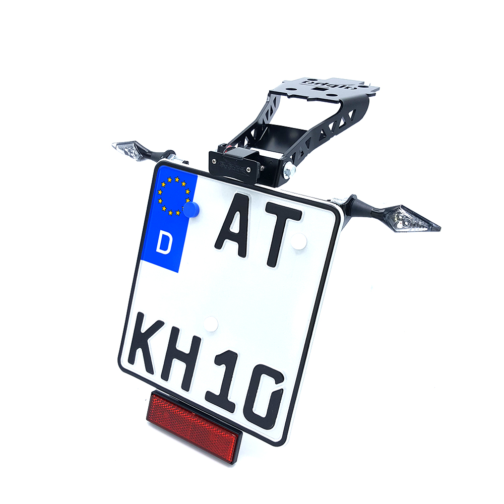 Soporte de matrícula alpha Technik Suzuki GSX-S750; Tipo WC50, WC52; Año del modelo 2017-