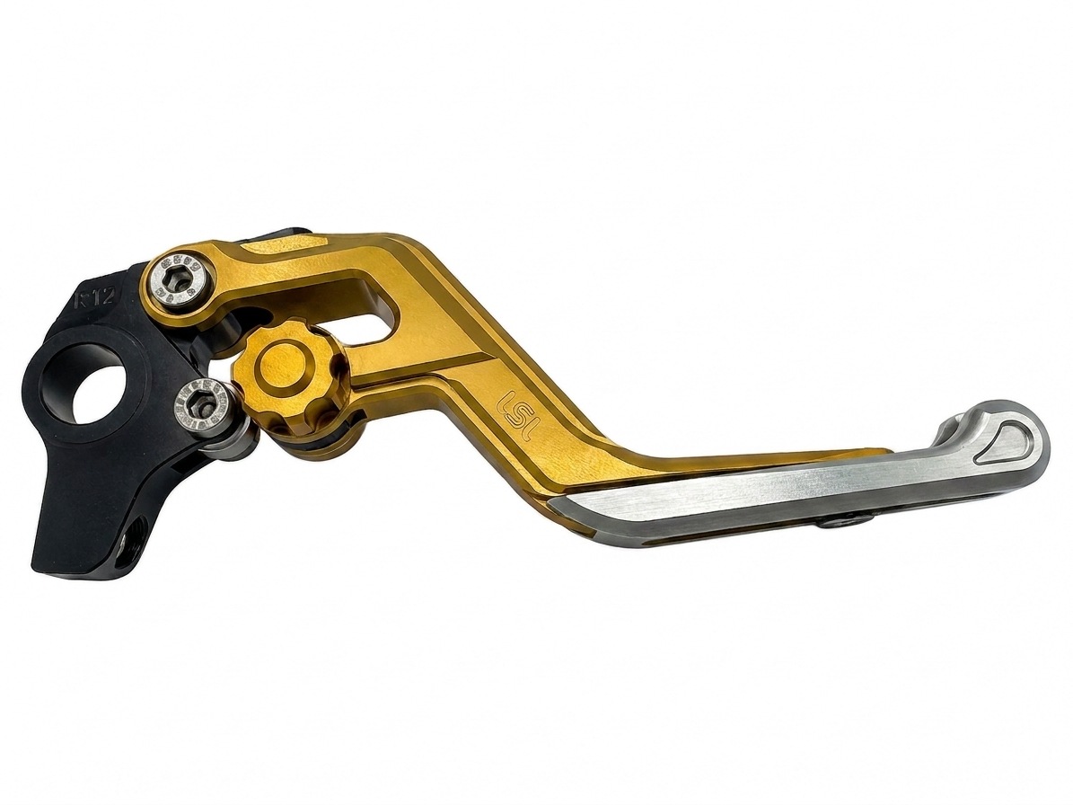 LSL ERGONIA Maneta de freno R17 Oro/Oro/Plata