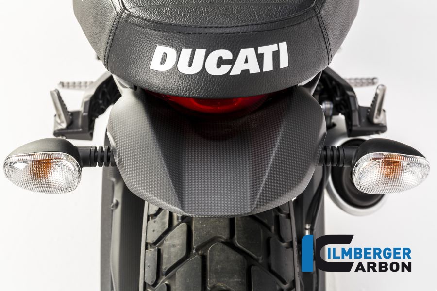 Ilmberger Carbon soporte del intermitente trasero mate