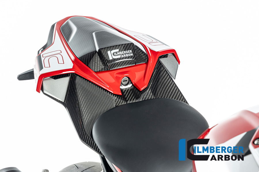 Tapa de asiento de pasajero Ilmberger Carbono, Carbono