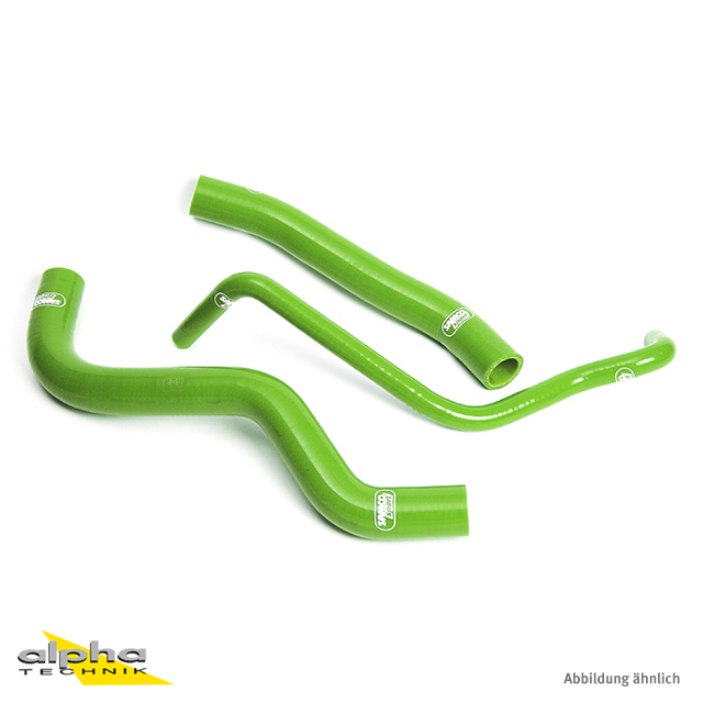 Kit de mangueras de silicona SAMCO SPORT verde para Honda CB600F Hornet años de modelo 1998-2006