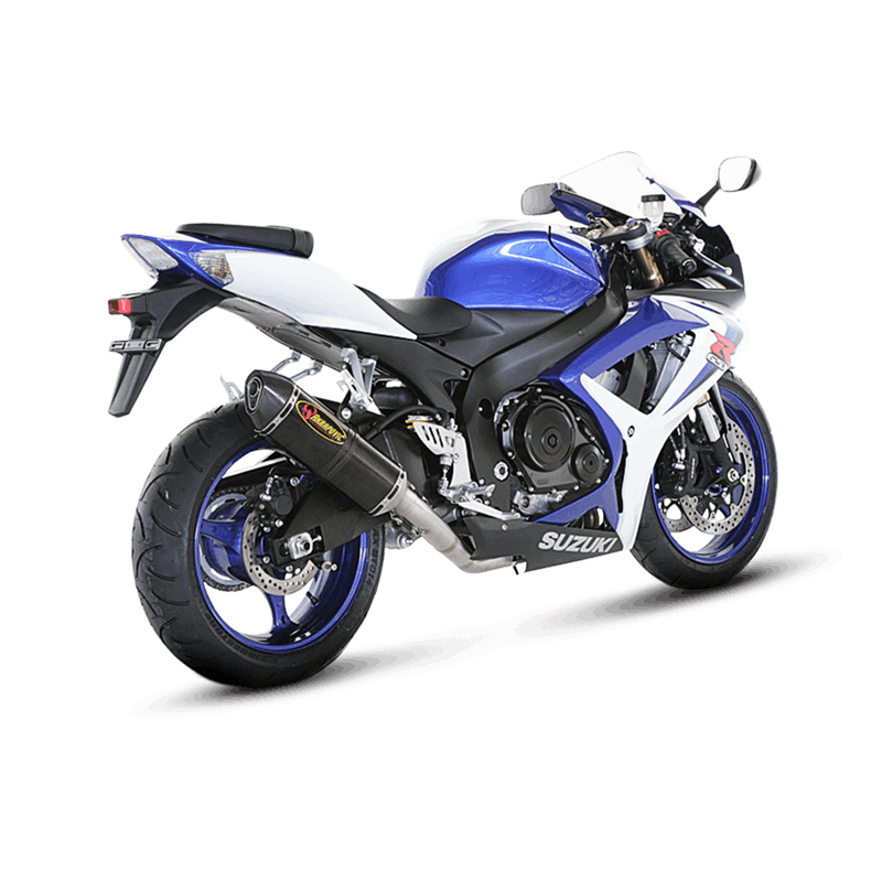Akrapovic Slip-On Line (Carbon) Escape para Suzuki GSX-R600 2006-2007 y GSX-R750 2006-2007