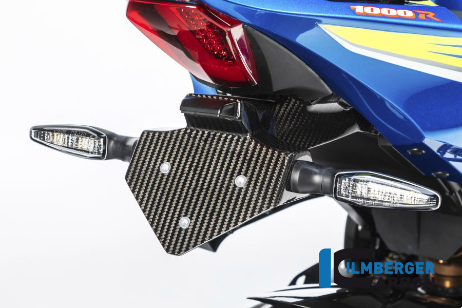 Soporte de matrícula Ilmberger Carbono, Suzuki GSX-R 1000