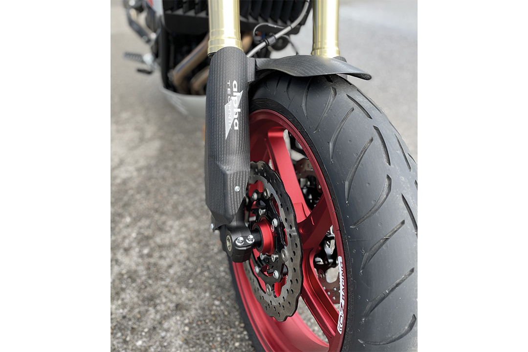 OZ Piega Kit de conversion llantas 17" forjadas en aluminio Yamaha Tenere 700, rojo mate, a partir de 2019
