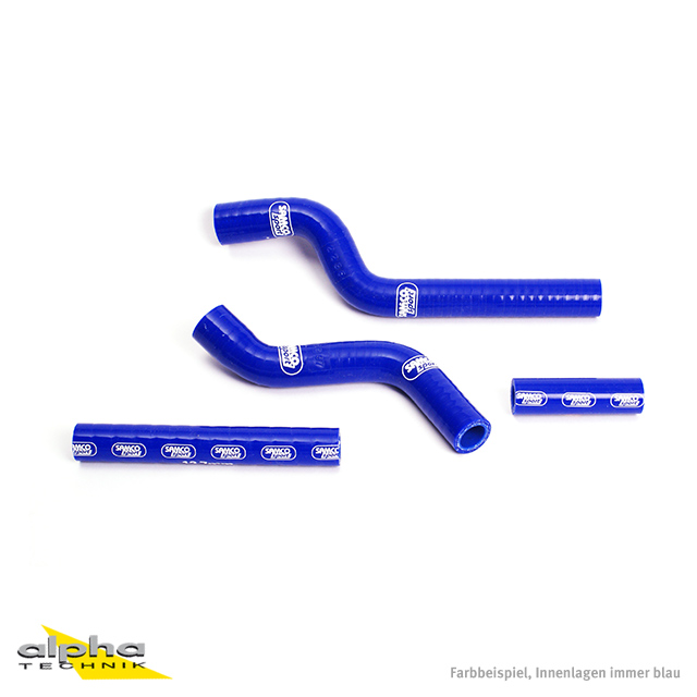 Kit de mangueras de silicona SAMCO SPORT azul para Yamaha YZ250F año del modelo 2007-2009