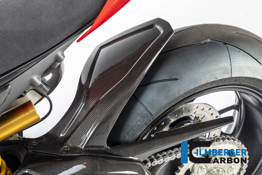 Guardabarros de carbono Ilmberger trasero brillante Panigale V4 / V4 S / V4 R