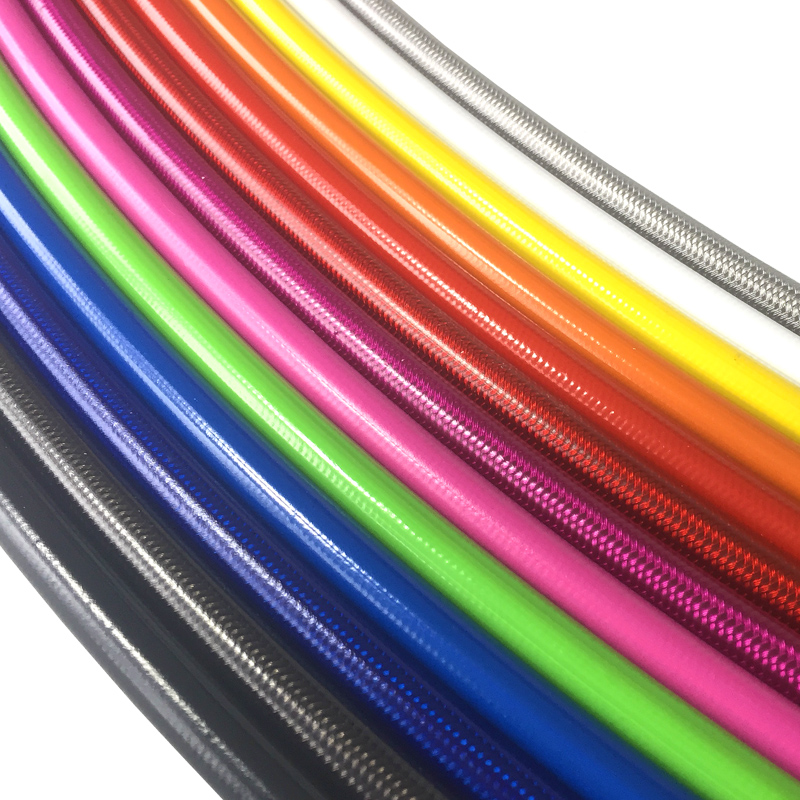 Latiguillo Trenzado de Acero HEL a Medida, 4 Piezas