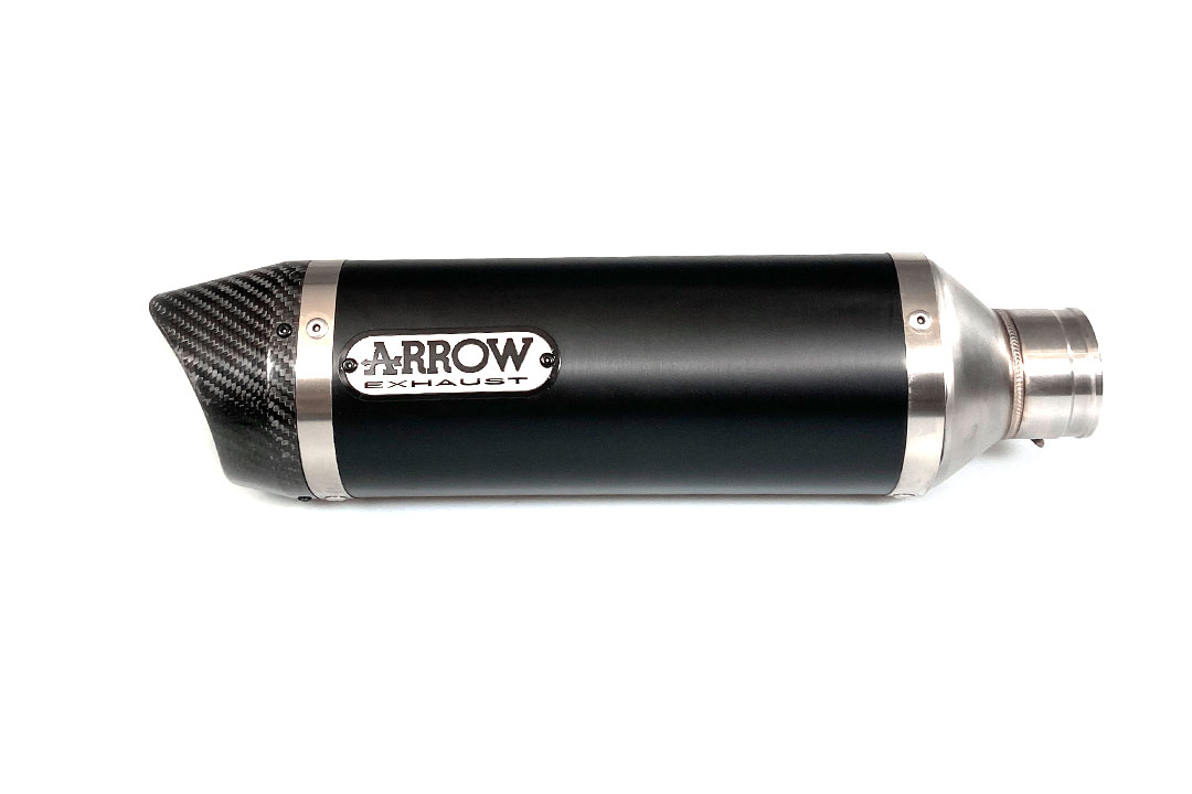 ARROW Escape DARK THUNDER Aluminio negro para Honda CB1000R 2008-2016