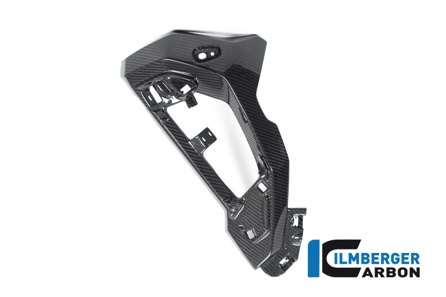 Carenado de radiador de agua de carbono Ilmberger lado izquierdo para panel lateral original de color, brillante, BMW S1000XR 2020-2023
