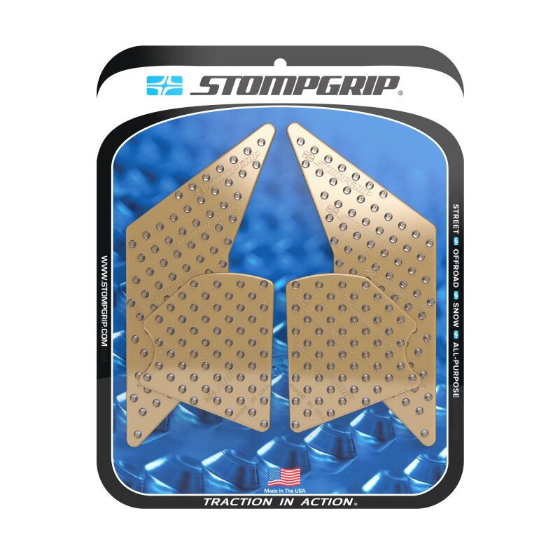 Almohadilla depósito de gasolina Stompgrip transparente, Volcano, Kit depósito de gasolina para Moto de Calle Yamaha, Tenere 700, 2021-2025