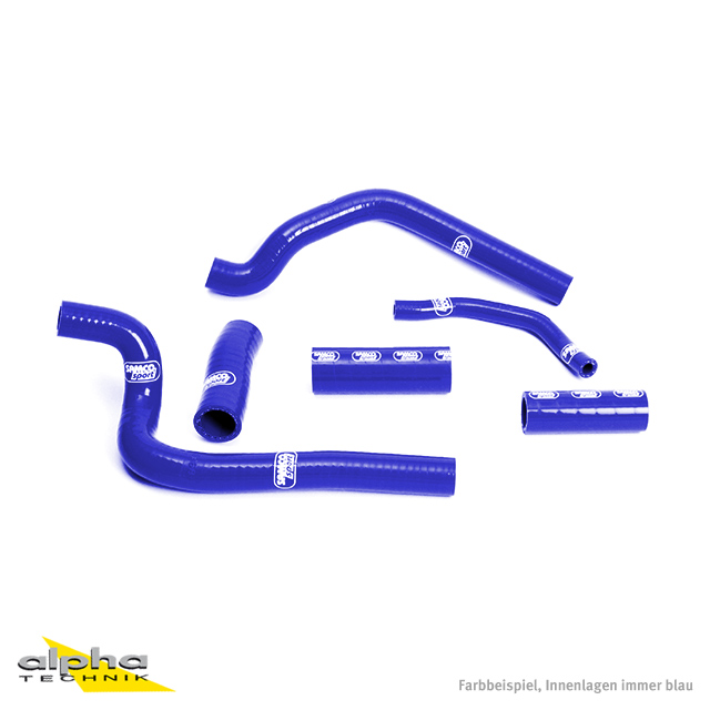 Kit de mangueras de silicona SAMCO SPORT azul para Honda CR500R año de modelo 1989-2001