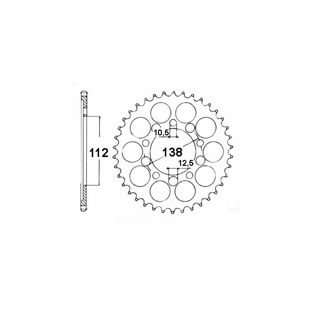 corona de Aluminio, HO/YA/MZ Z-52