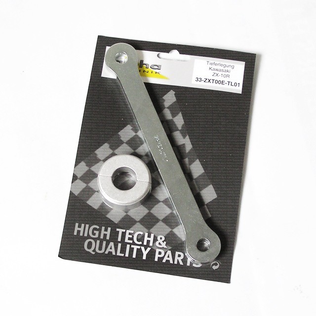 Kit de descenso alpha Technik de 30mm para Kawasaki ZX10R; Tipo ZXT00E; Año del modelo 2008-