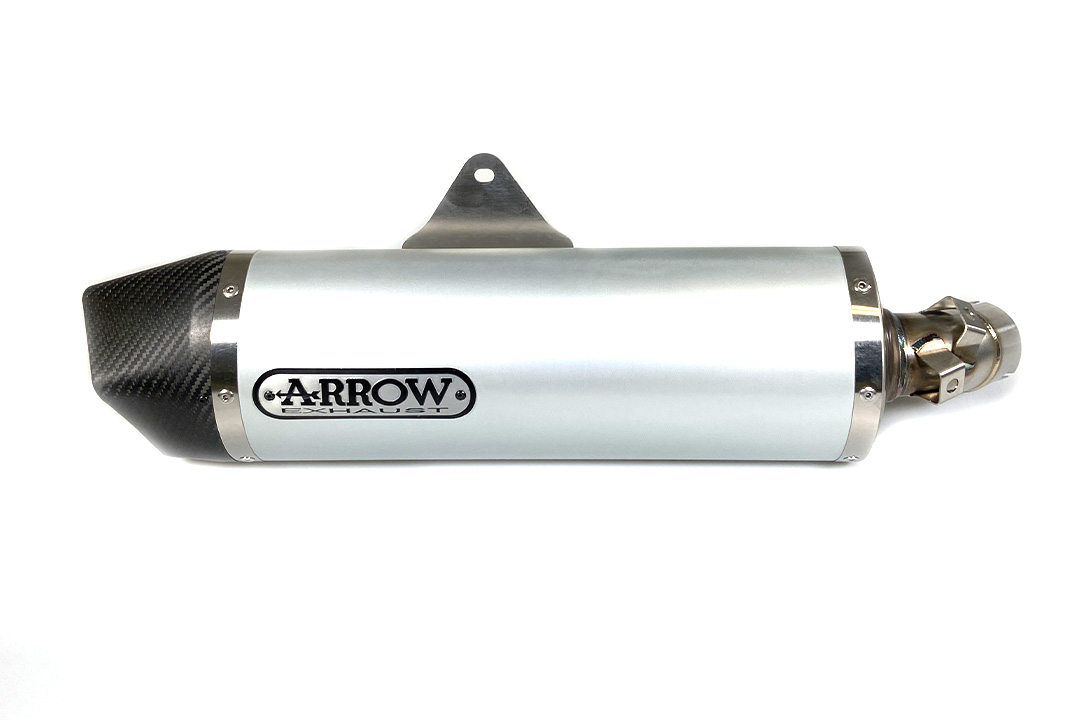 ARROW Escape MAXI RACE TECH para Suzuki DL1000 V-Strom 2014- V-Strom 1050 2020- de Aluminio
