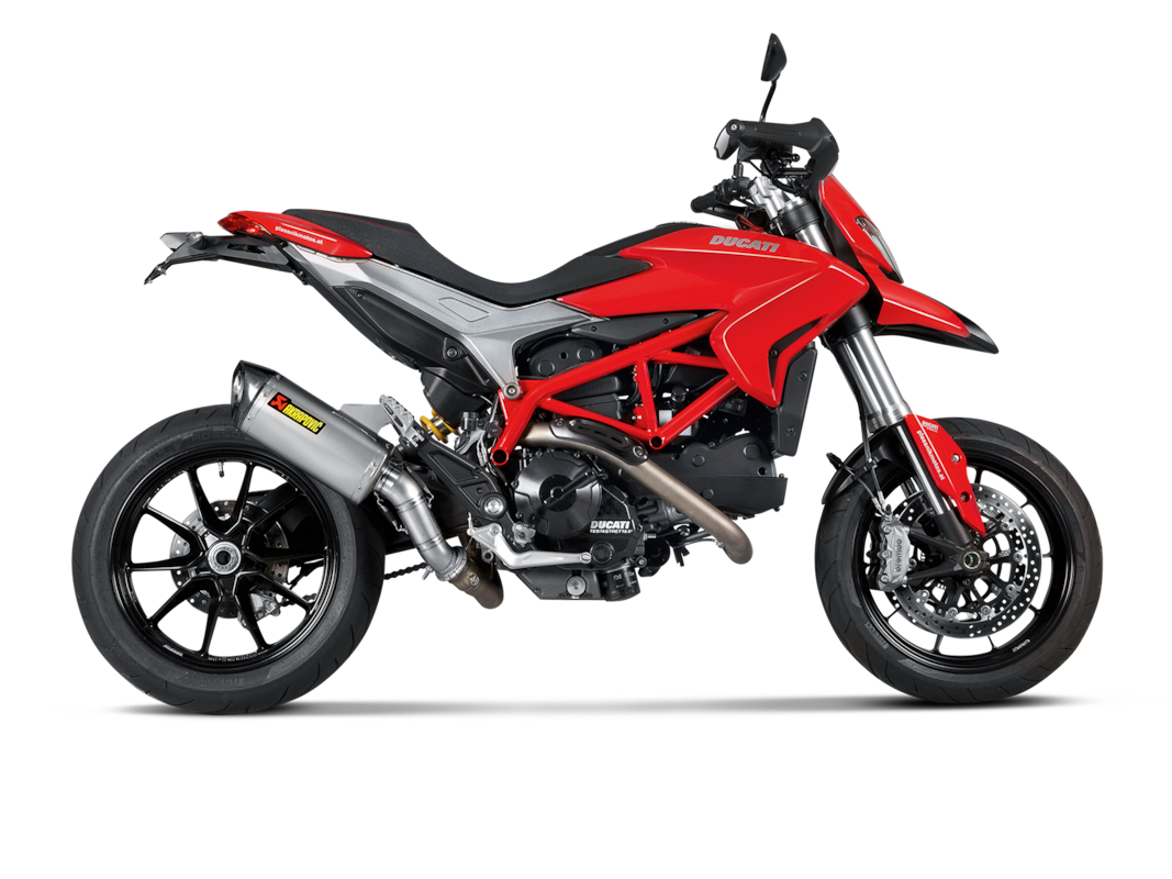 Tubo de conexión Akrapovic (Titanio) sistema de escape para Ducati Hypermotard Año del modelo 2013-2018 Hyperstrada Año del modelo 2013-2018
