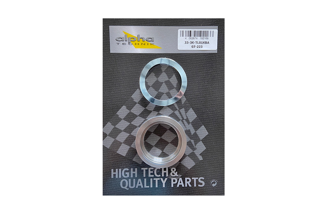 alpha Technik Kit de descenso 20 mm para Ducati Scrambler 400 y Scrambler 800 a partir del año de modelo 2015-