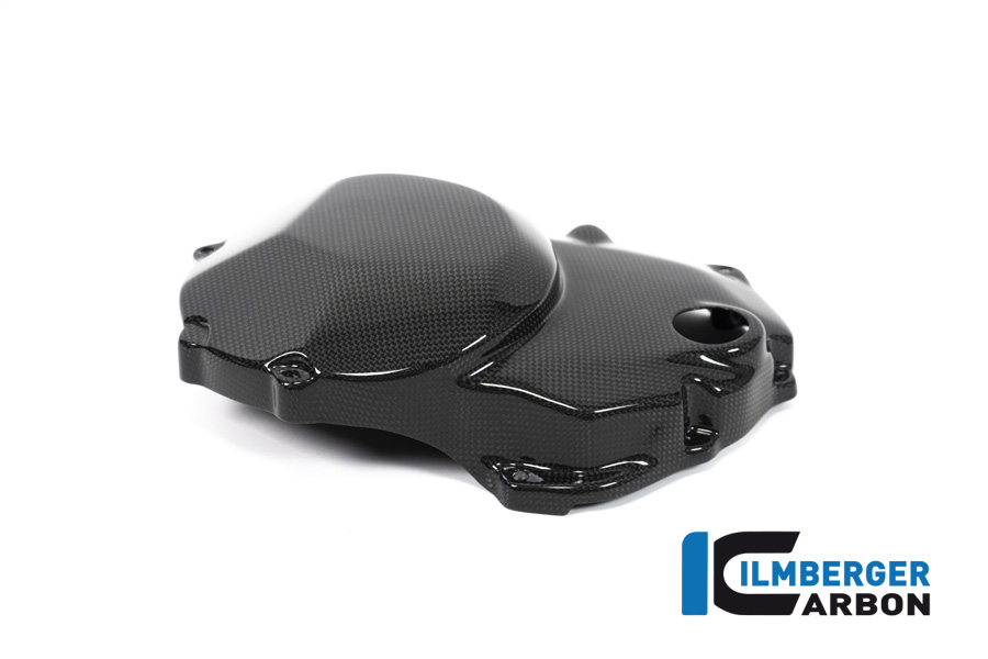 Cubierta de la tapa del motor de carbono Ilmberger lado derecho, brillante Ducati Monster 1200, 1200S 2017-