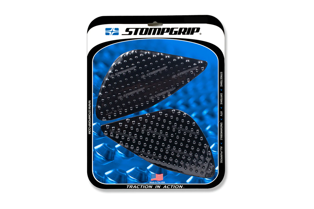 Stompgrip depósito de gasolina Pad negro, Volcano, Kit de depósito de gasolina para Streetbike para Yamaha MT09, 2021-2023, Triumph Triple 1200 RR, RS, 2021-2025