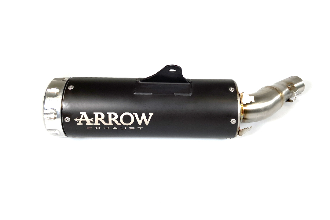Escape ARROW REBEL Slip-On para Honda CMX500 Rebel 2017-2022, acero inoxidable negro