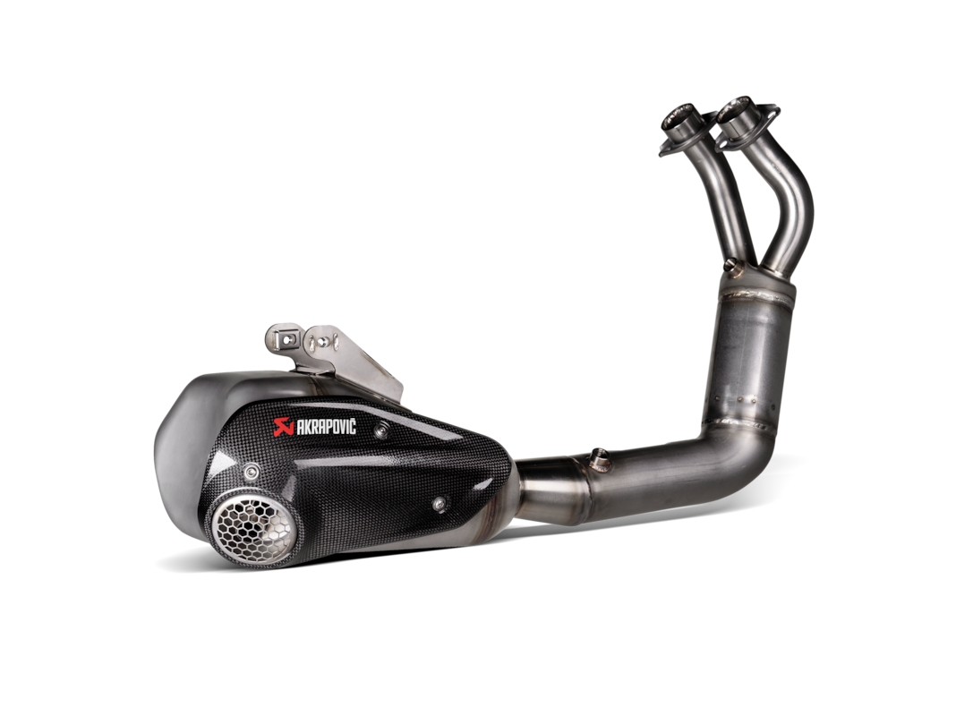 Akrapovic Racing Line (Titanium) sistema de escape para Yamaha MT-07, FZ-07 2021-2025, Tracer 7, GT, 2020-2025