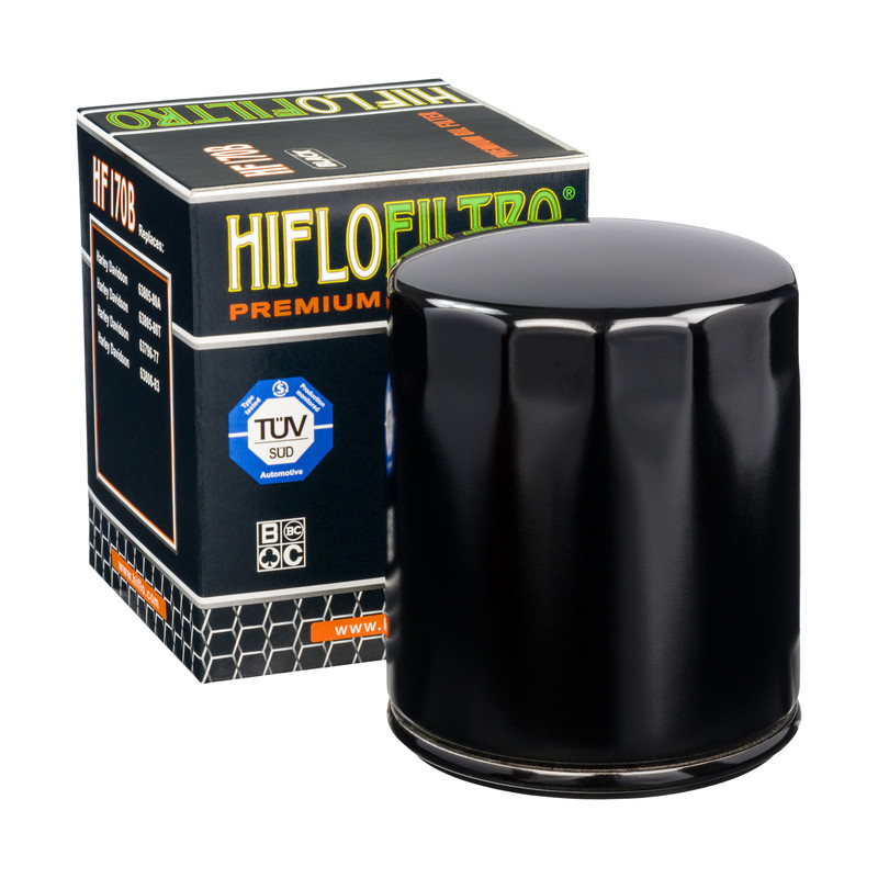HIFLO filtro de aceite HF170B para varios modelos Harley Davidson con kit aro tórí