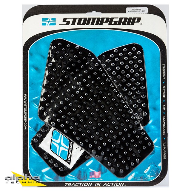 Stompgrip negro, Volcano, para Honda GL1800 Goldwing, 2001-2010